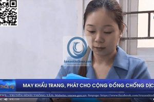 May Khau Trang Phat Cho Cong Dong Chong Dich